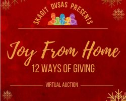 Joy From Home: 12 Ways of Giving Virtual Auction